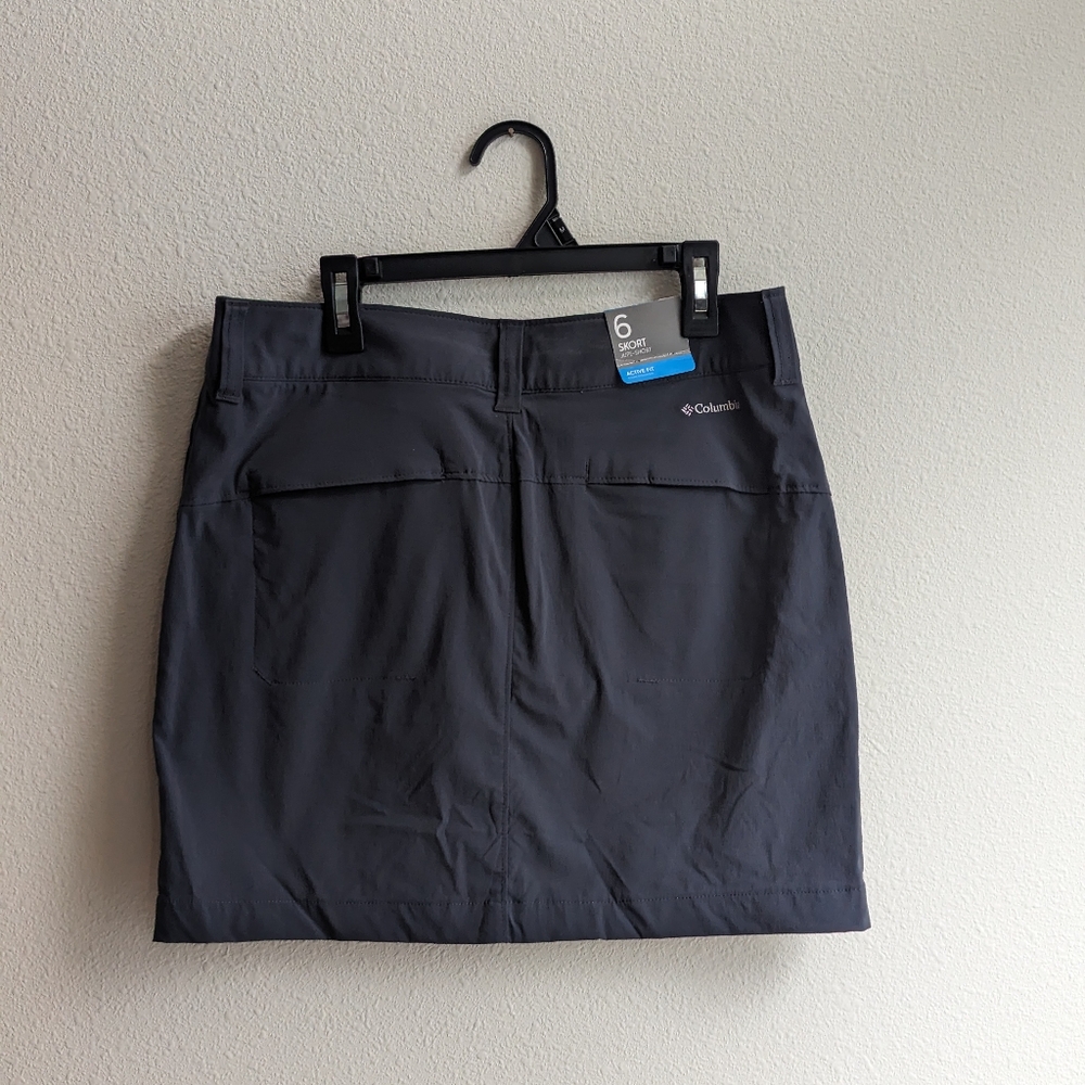 NWT Columbia Women's Midi Skirt - Dark Gray - Picture 3 of 9